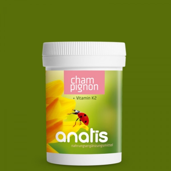 Champignon Vitamin D + K2 90 Kps