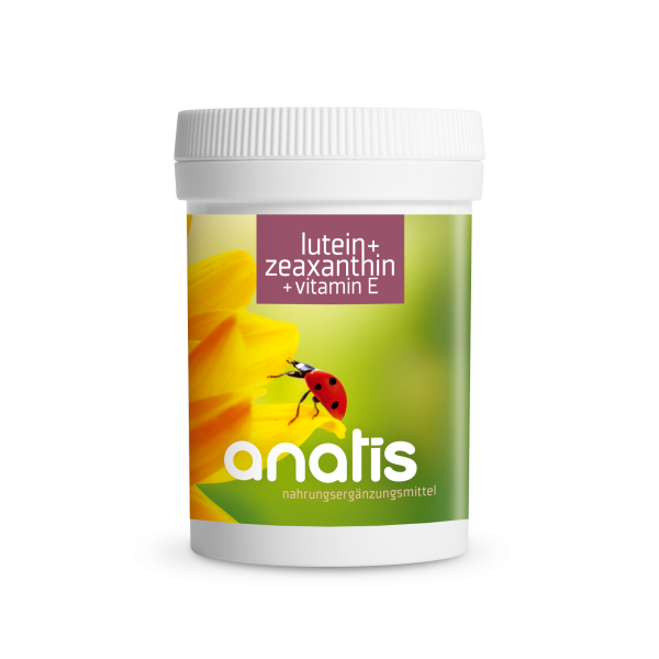 Lutein + Zeaxanthin + Vitamin E 90 Kps