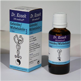 Dr. Kosek Gelenke-Wirbelsäule Tropfen Nr. 3 30 ml